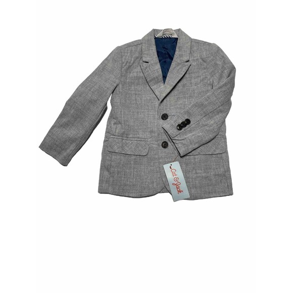 Cat & Jack Baby Toddlers‎ Gray Suit Jacket NWT size 2T - Picture 5 of 7